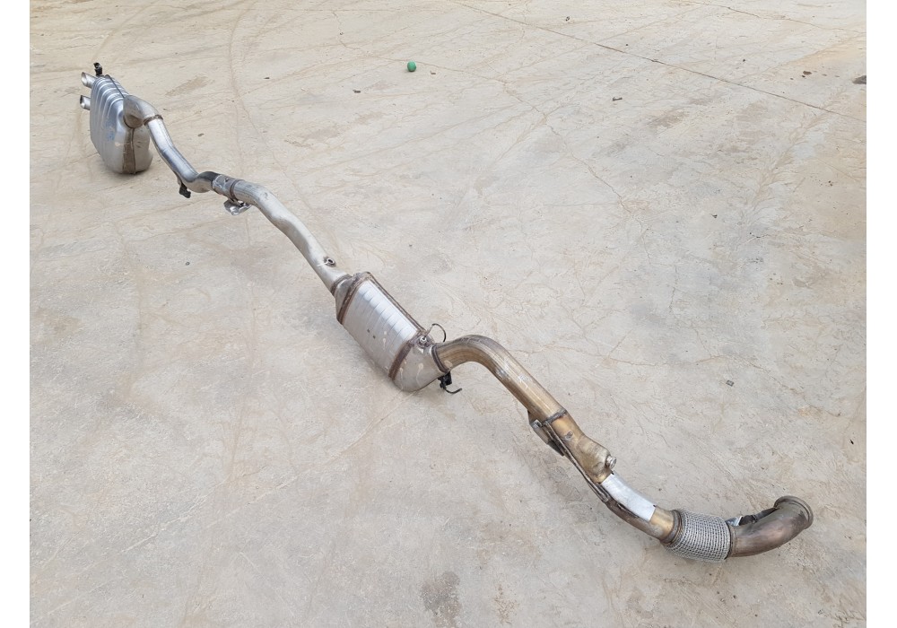 Recambio de tubo escape completo para mercedes clase c (w206) 220 d referencia OEM IAM A2134905905 A2064914300 