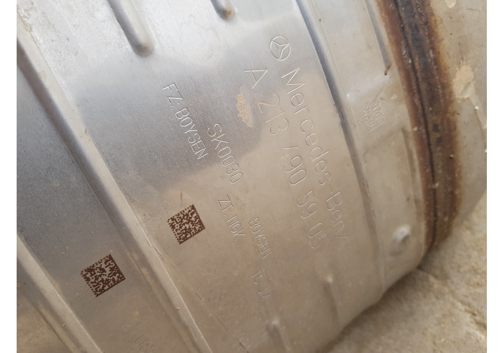 Recambio de tubo escape completo para mercedes clase c (w206) 220 d referencia OEM IAM A2134905905 A2064914300 