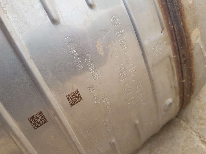 Recambio de tubo escape completo para mercedes clase c (w206) 220 d referencia OEM IAM A2134905905 A2064914300 