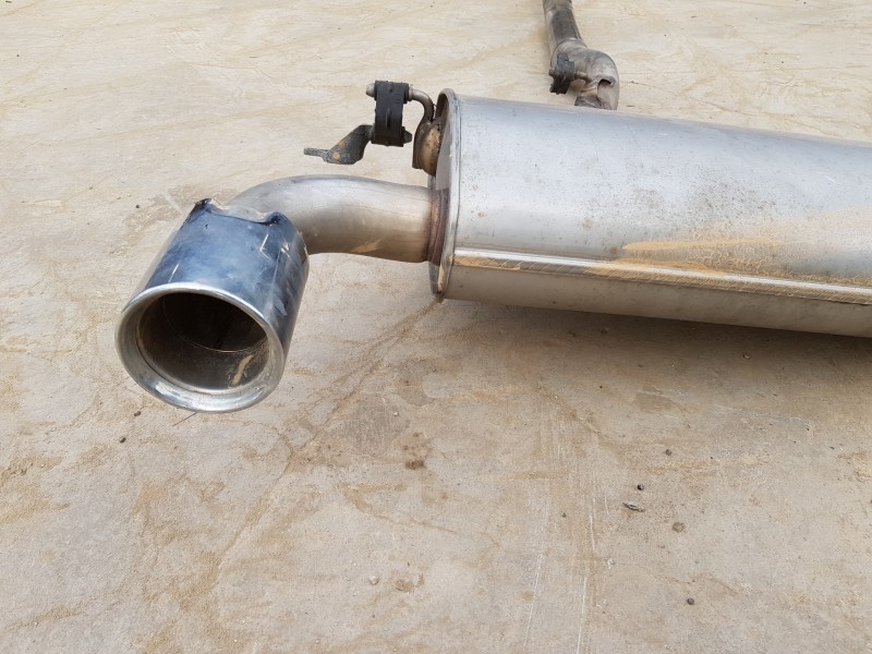 Recambio de silenciador trasero para bmw x2 (f39) xdrive referencia OEM IAM 18308593644 8587909 8593254