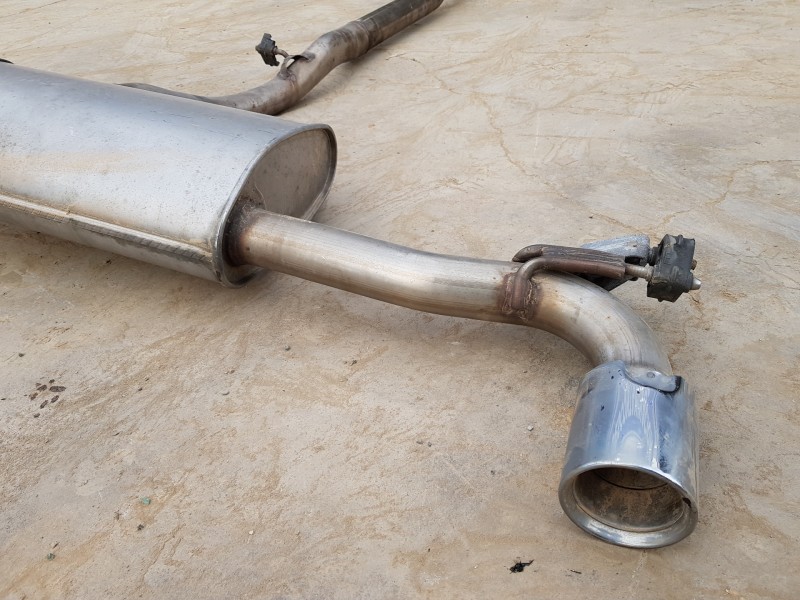 Recambio de silenciador trasero para bmw x2 (f39) xdrive referencia OEM IAM 18308593644 8587909 8593254