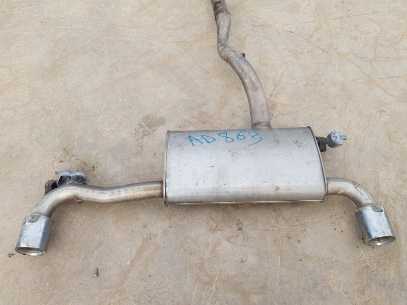 Recambio de silenciador trasero para bmw x2 (f39) xdrive referencia OEM IAM 18308593644 8587909 8593254