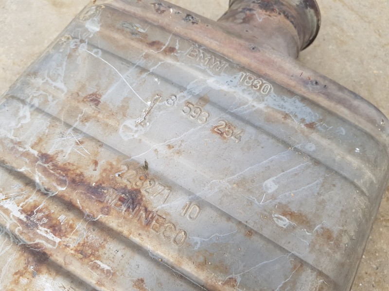 Recambio de silenciador trasero para bmw x2 (f39) xdrive referencia OEM IAM 18308593644 8587909 8593254