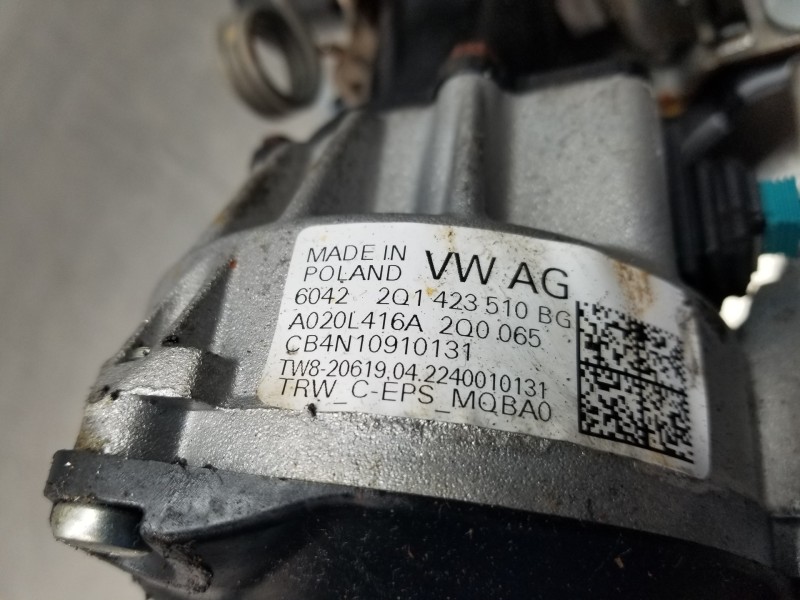 Recambio de columna direccion para audi a1 sportback (gba) ego referencia OEM IAM 2Q1423510BG  