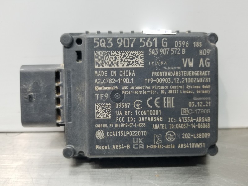 Recambio de modulo electronico para audi a1 sportback (gba) ego referencia OEM IAM 5Q3907561G 5Q3907572B 