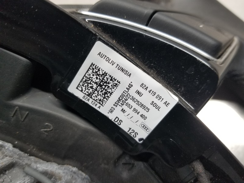 Recambio de volante para audi a1 sportback (gba) ego referencia OEM IAM 82A419091AEINU 82A419091AE 