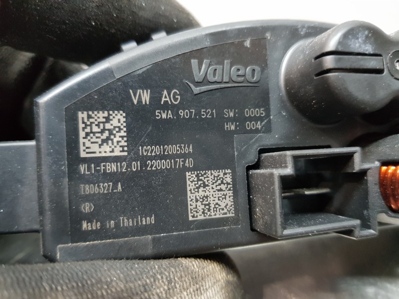 Recambio de resistencia calefaccion para audi a1 sportback (gba) ego referencia OEM IAM 5WA907521  