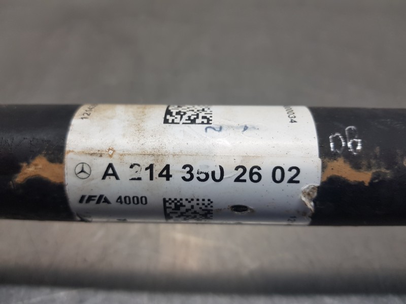 Recambio de transmision trasera derecha para mercedes clase c (w206) 220 d referencia OEM IAM A2143502602  