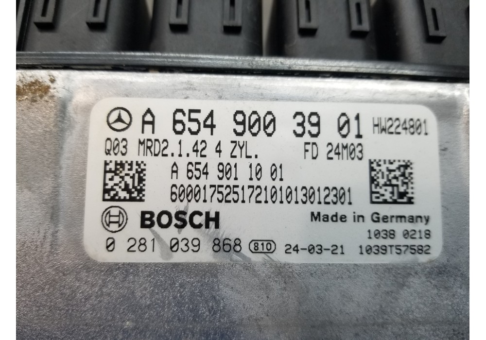 Recambio de centralita motor uce para mercedes clase c (w206) 220 d referencia OEM IAM A6549003901 A6549011001 0281039868