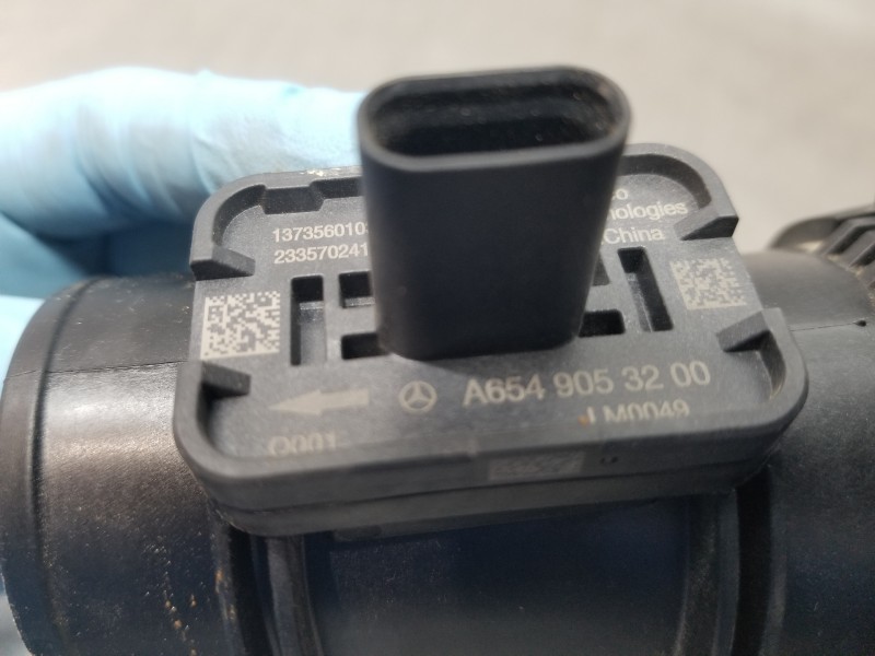 Recambio de caudalimetro para mercedes clase c (w206) 220 d referencia OEM IAM A6549053200  