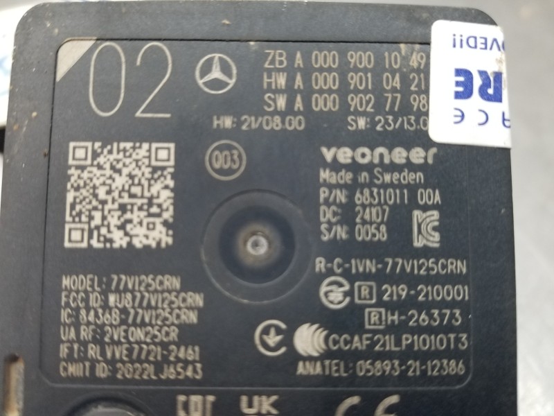 Recambio de modulo electronico para mercedes clase c (w206) 220 d referencia OEM IAM A0009001049 A0009010421 