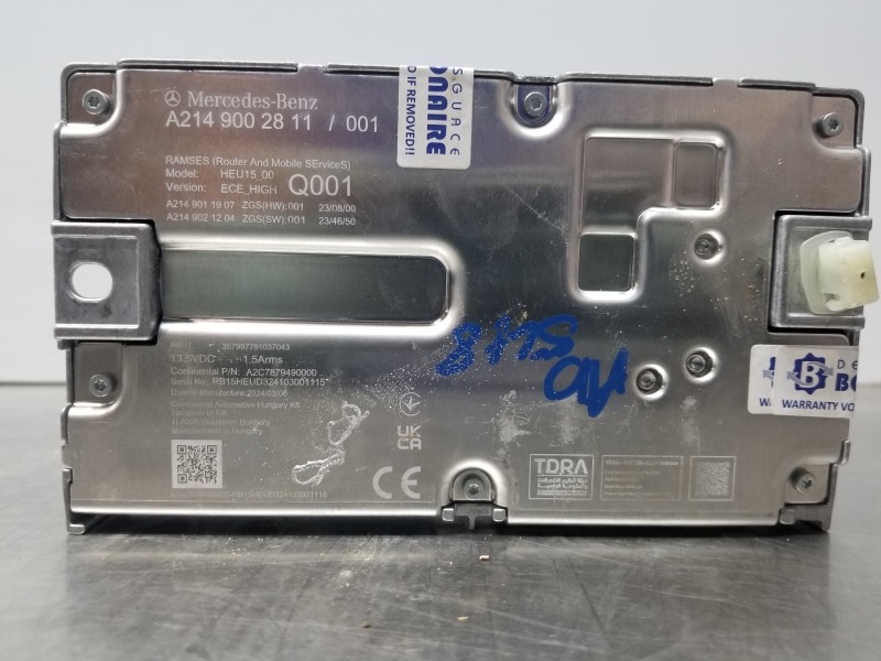 Recambio de modulo electronico para mercedes clase c (w206) 220 d referencia OEM IAM A2149002811  