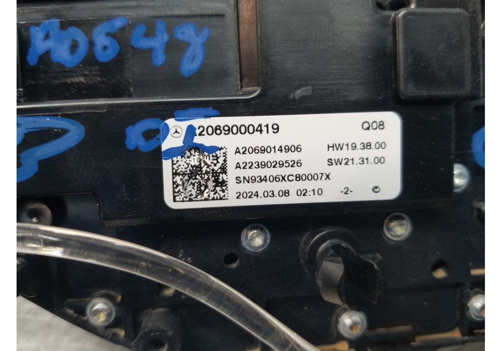 Recambio de interruptor de asiento para mercedes clase c (w206) 220 d referencia OEM IAM A2069000419 A2069014906 