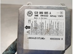 Recambio de centralita airbag para volkswagen t5 transporter/furgoneta kombi referencia OEM IAM 1C0909605A 5WK43122  2