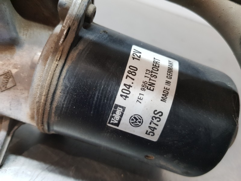 Recambio de motor limpia delantero para volkswagen t5 transporter/furgoneta kombi referencia OEM IAM 7E1955113  