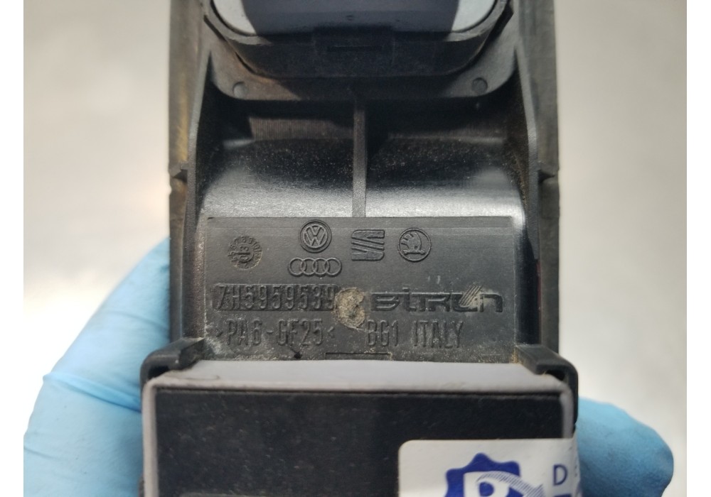 Recambio de mando elevalunas delantero izquierdo para volkswagen t5 transporter/furgoneta kombi referencia OEM IAM 7E1959565E9B9