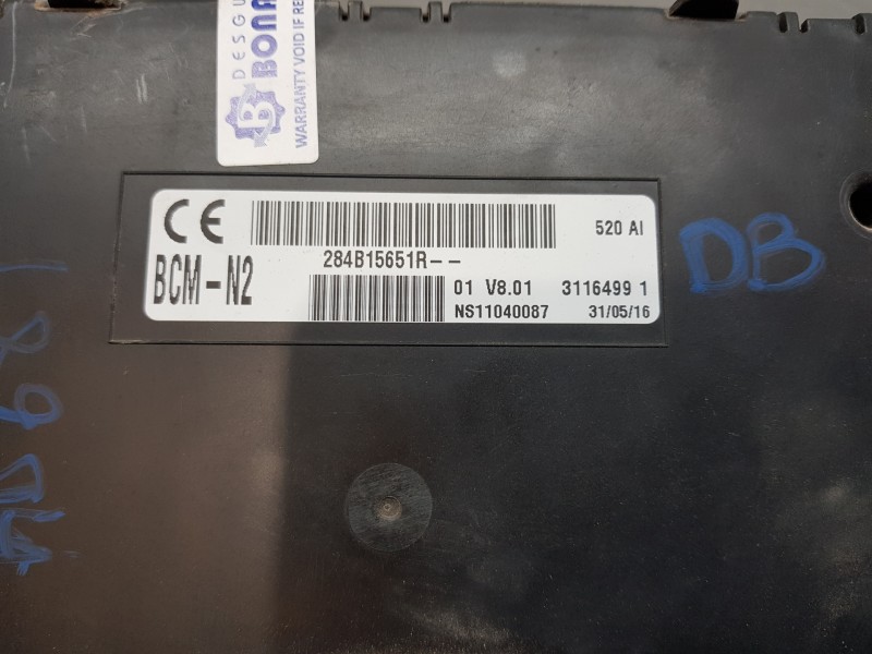 Recambio de modulo confort para renault kangoo combi referencia OEM IAM 284B15651R  