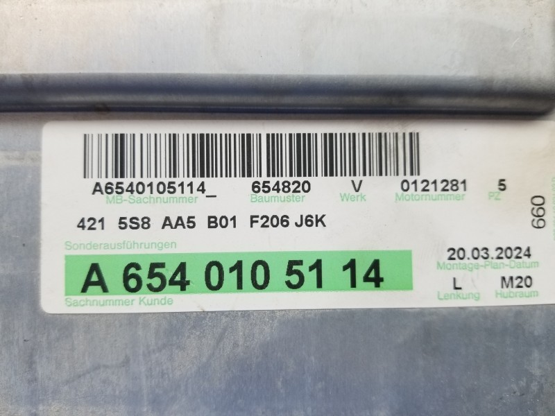 Recambio de intercooler para mercedes clase c (w206) 220 d referencia OEM IAM A6540906801  