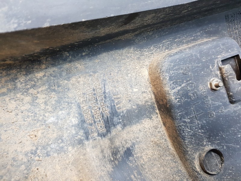 Recambio de puntera paragolpes trasera izquierda para iveco daily caja cerrada h2 referencia OEM IAM 5801541041 5801529830 