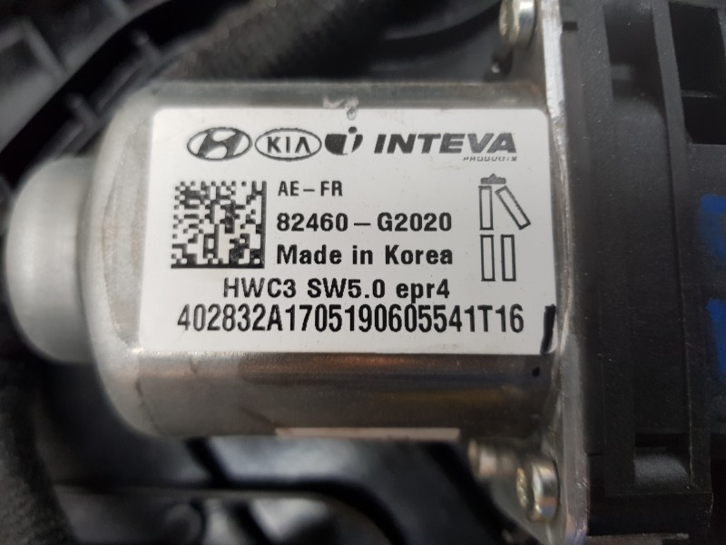 Recambio de elevalunas delantero derecho para hyundai ioniq klass referencia OEM IAM 82481G2010 82460G2020 82480G2070 Recambio de elevalunas delantero derecho para hyundai ioniq klass referencia OEM IAM 82481G2010 82460G2020 82480G2070