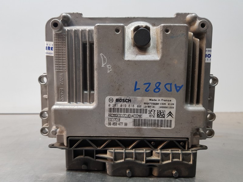 Recambio de centralita motor uce para peugeot 207 confort referencia OEM IAM 9805947780 0281019818 9666729680 Recambio de centralita motor uce para peugeot 207 confort referencia OEM IAM 9805947780 0281019818 9666729680