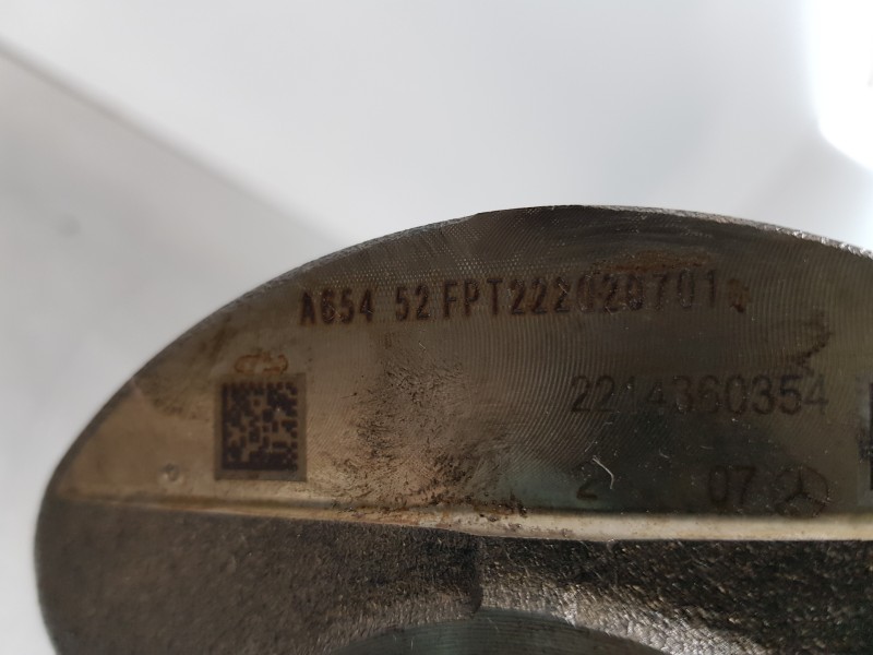 Recambio de cigueñal para mercedes clase a (w177) 200 d referencia OEM IAM A6540305200  