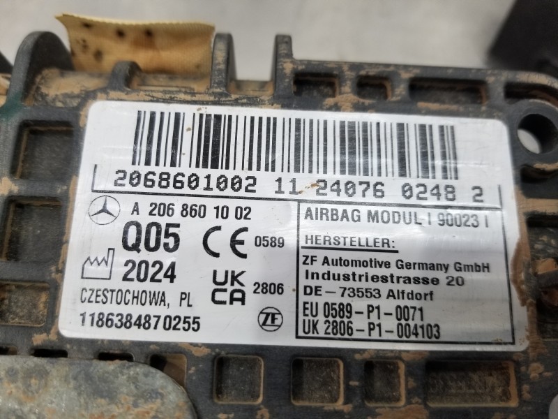 Recambio de kit airbag para mercedes clase c (w206) 220 d referencia OEM IAM A2066802407 A2368607300 A2368607400