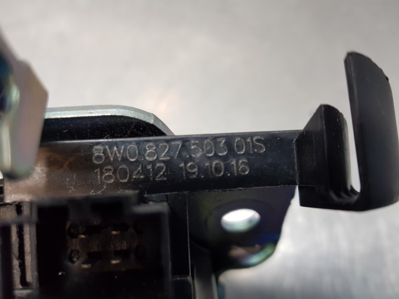 Recambio de cerradura maletero / porton para audi a4 (b9) quattro referencia OEM IAM 8W0827503 8W082750301S 