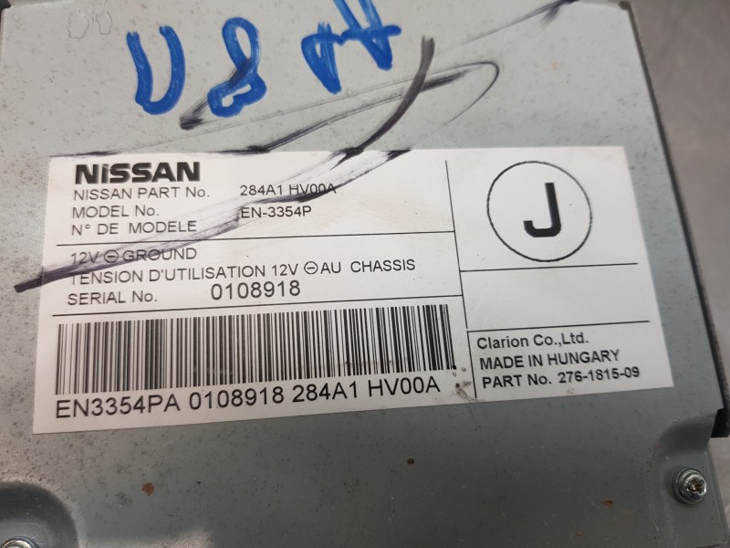 Recambio de modulo electronico para nissan qashqai (j11) acenta referencia OEM IAM 284A1HV00A  