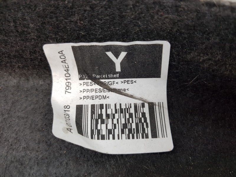 Recambio de bandeja trasera para nissan qashqai (j11) acenta referencia OEM IAM 799104EA0A  