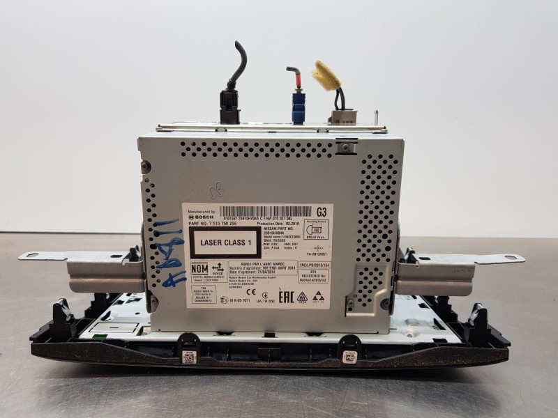 Recambio de pantalla multifuncion para nissan qashqai (j11) acenta referencia OEM IAM 25915HV04A  