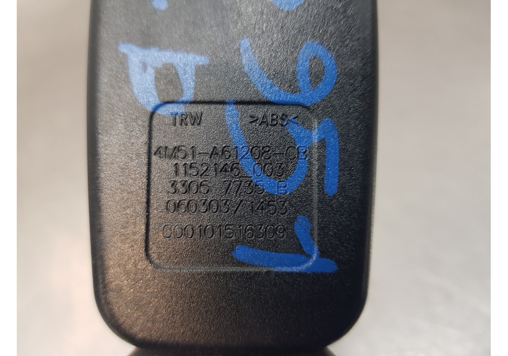 Recambio de pretensor airbag derecho para ford focus berlina (cap) ghia referencia OEM IAM 1713777 4M51A61208CB 4M51A61208AK Recambio de pretensor airbag derecho para ford focus berlina (cap) ghia referencia OEM IAM 1713777 4M51A61208CB 4M51A61208AK