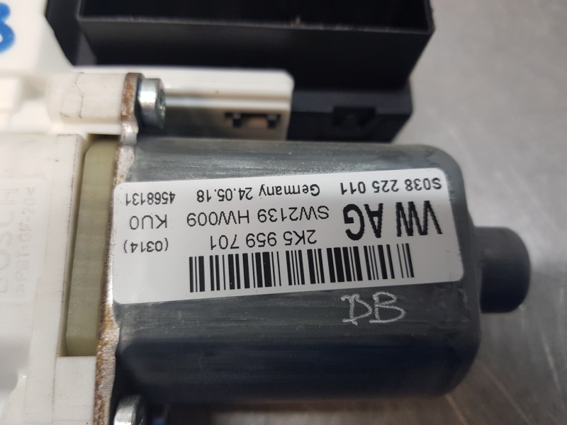 Recambio de motor elevalunas delantero izquierdo para volkswagen caddy v cargo referencia OEM IAM 2K5959701AZ05 5K0959793 2K5959 Recambio de motor elevalunas delantero izquierdo para volkswagen caddy v cargo referencia OEM IAM 2K5959701AZ05 5K0959793 2K5959