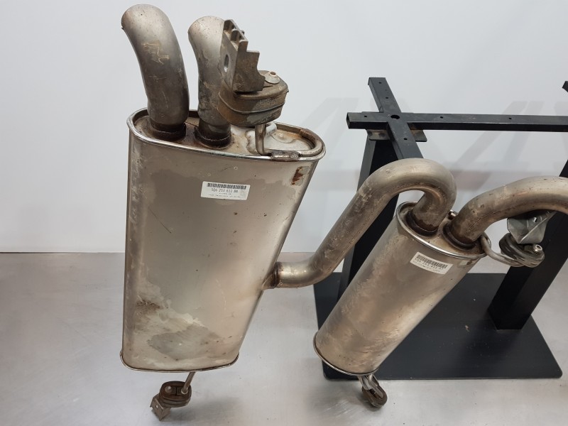 Recambio de tubo escape trasero para volkswagen t-roc r-line referencia OEM IAM 02GA253609 2GA253609 5Q0253409AL Recambio de tubo escape trasero para volkswagen t-roc r-line referencia OEM IAM 02GA253609 2GA253609 5Q0253409AL