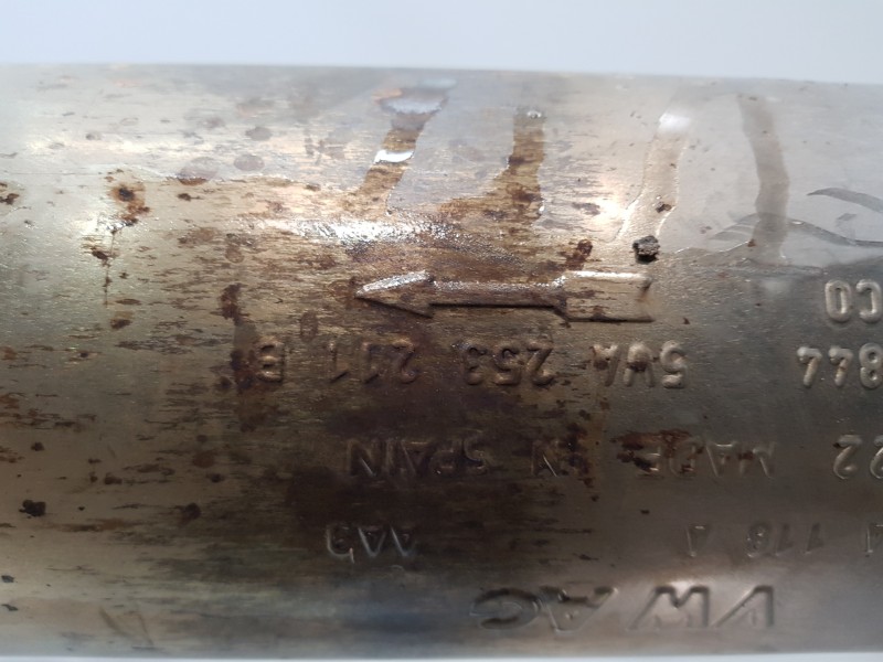 Recambio de tubo escape trasero para volkswagen t-roc r-line referencia OEM IAM 02GA253609 2GA253609 5Q0253409AL Recambio de tubo escape trasero para volkswagen t-roc r-line referencia OEM IAM 02GA253609 2GA253609 5Q0253409AL