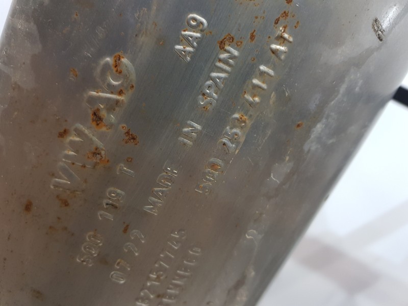 Recambio de tubo escape trasero para volkswagen t-roc r-line referencia OEM IAM 02GA253609 2GA253609 5Q0253409AL Recambio de tubo escape trasero para volkswagen t-roc r-line referencia OEM IAM 02GA253609 2GA253609 5Q0253409AL