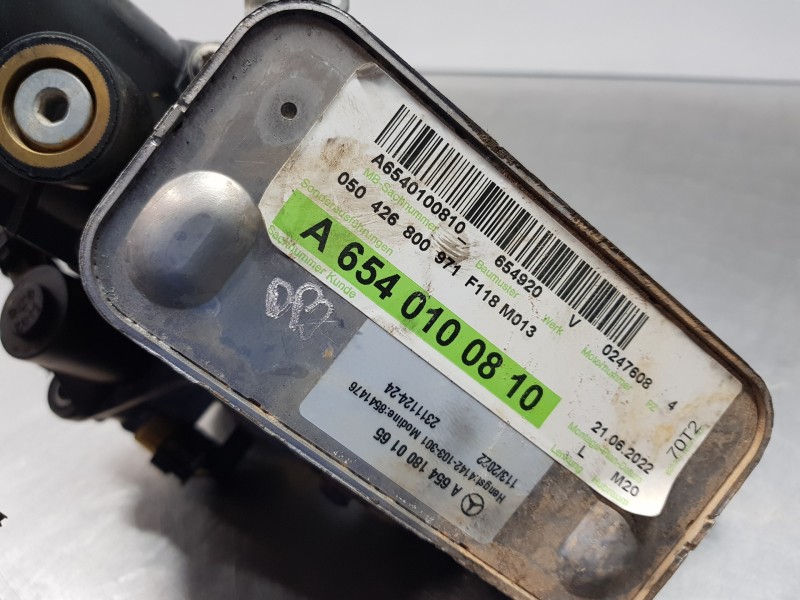 Recambio de soporte filtro aceite para mercedes clase a (w177) 200 d referencia OEM IAM A6541806100 A6541800165 