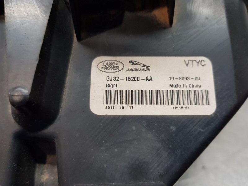 Recambio de faro antiniebla derecho para land rover evoque 4x4 referencia OEM IAM LR072645 GJ3215200AA 