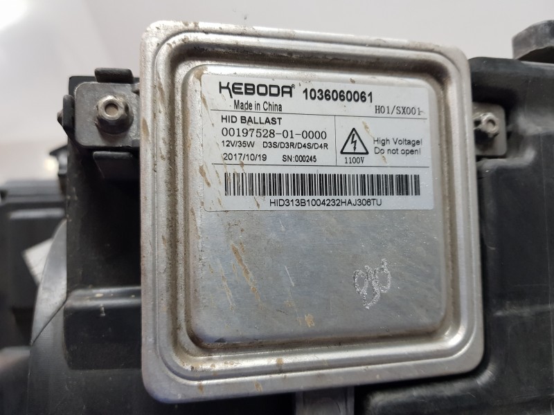 Recambio de faro derecho para land rover evoque 4x4 referencia OEM IAM LR084570 GJ3213W029EE GJ3213W029ED