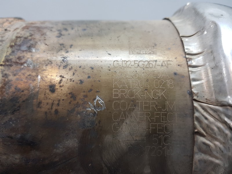 Recambio de catalizador para land rover evoque 4x4 referencia OEM IAM LR088326 GJ325G267AF 