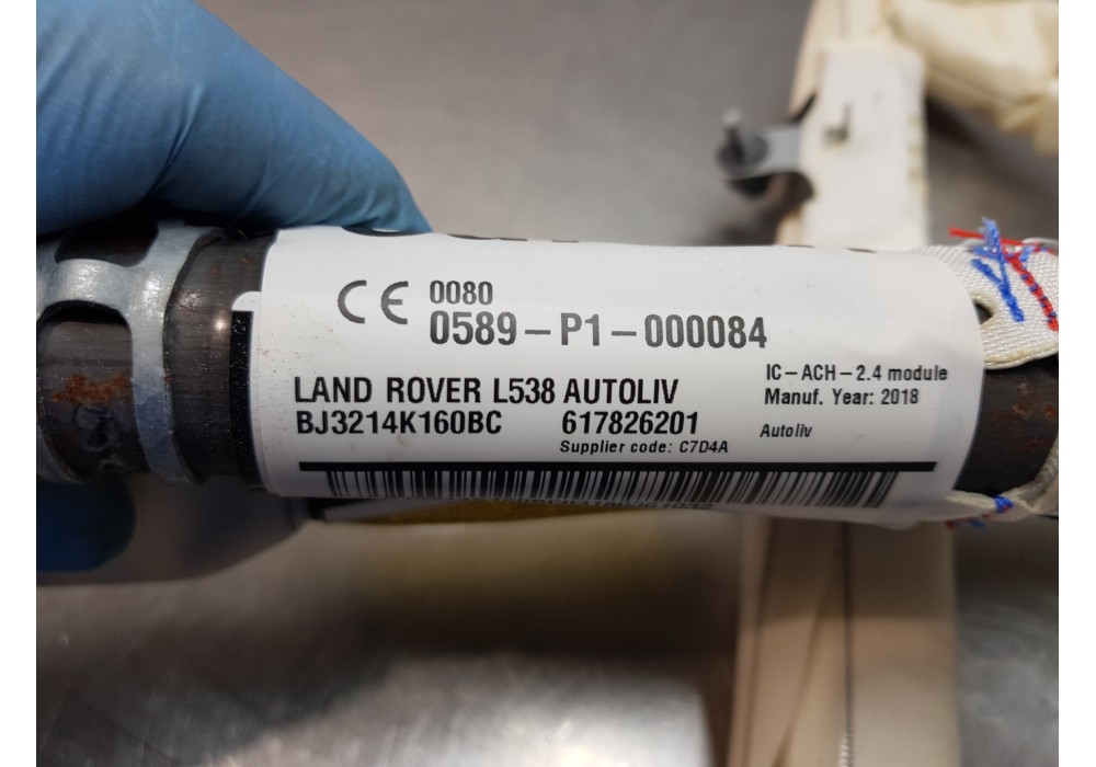 Recambio de airbag cortina delantero izquierdo para land rover evoque 4x4 referencia OEM IAM LR026030 BJ3214K160BC 