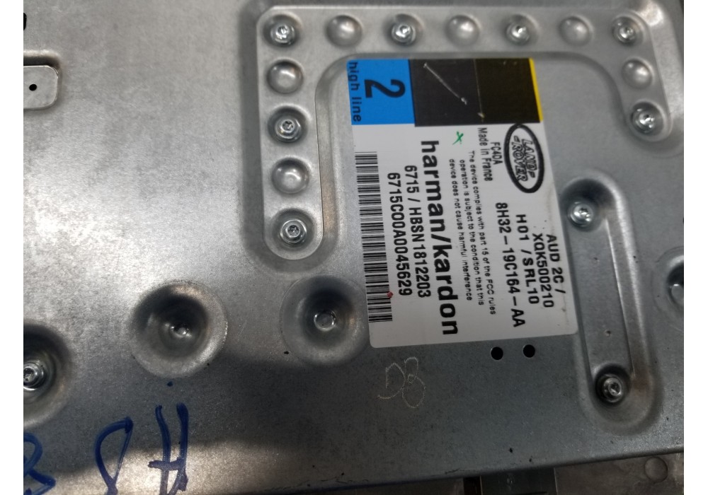 Recambio de amplificador de audio para land rover range rover sport ls referencia OEM IAM 8H3219C164AA XQK500210 
