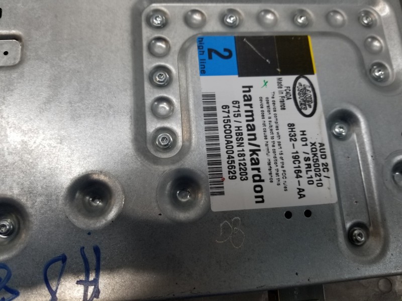 Recambio de amplificador de audio para land rover range rover sport ls referencia OEM IAM 8H3219C164AA XQK500210 