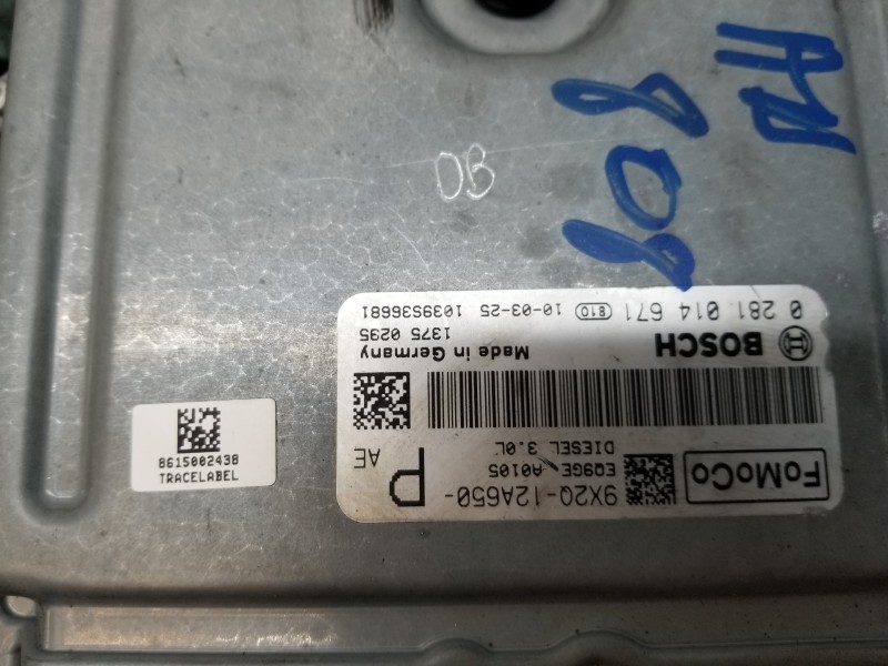 Recambio de centralita motor uce para land rover range rover sport ls referencia OEM IAM 9X2Q12A650P 0281014671 