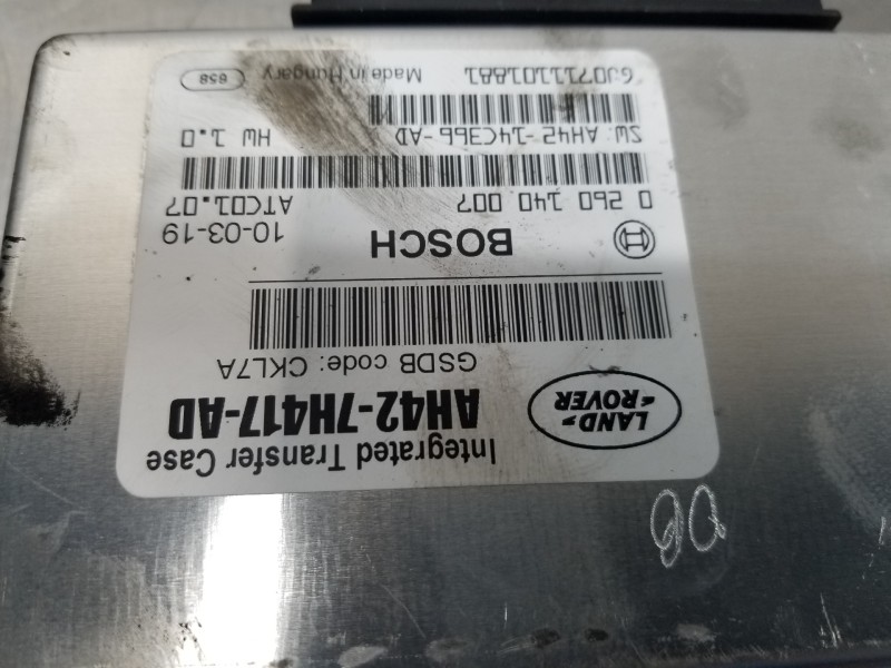 Recambio de centralita cambio automatico para land rover range rover sport ls referencia OEM IAM AH427H417AD 0260140007 