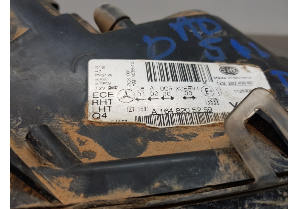 Recambio de faro derecho para mercedes clase gl (x166) 450 grand edition referencia OEM IAM A1648205259 A1648704126 5DC00906050