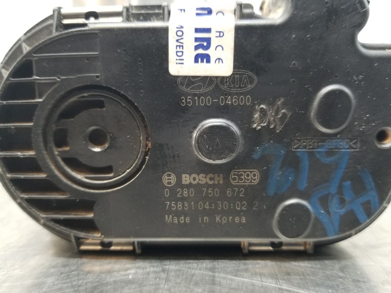 Recambio de caja mariposa para kia stonic (ybcuv) eco dynamic referencia OEM IAM 3510004600  