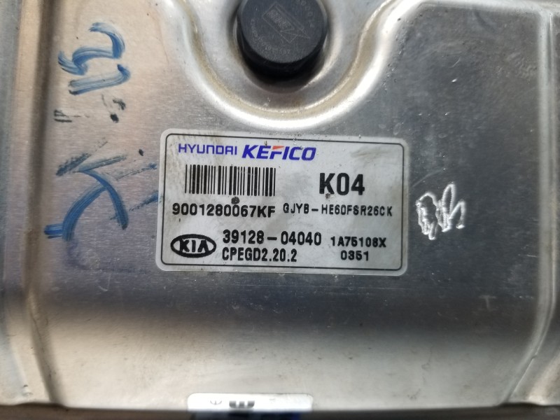 Recambio de centralita motor uce para kia stonic (ybcuv) eco dynamic referencia OEM IAM 3912804040  