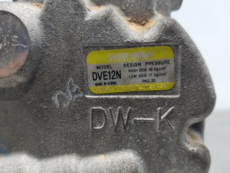 Recambio de compresor aire acondicionado para kia stonic (ybcuv) eco dynamic referencia OEM IAM 97701H8400 1E39E17100 