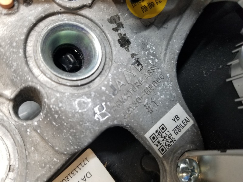 Recambio de volante para kia stonic (ybcuv) eco dynamic referencia OEM IAM 56100H8375WK 56100H8375 